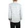 Missone men's shirt white with blue flower print