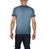 Ryujee men's stone washed T-shirt blue