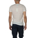 Ryujee men's striped T-shirt cream melange