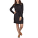 Soft Rebels Belou long sleeve dress black