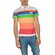 Men's polo t-shirt multicolored