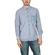 Men's striped shirt light blue