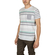 LTB Tohemi men's striped t-shirt white-grey-green