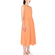 Pepaloves Estibaliz open back dress pumpkin