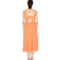 Pepaloves Estibaliz open back dress pumpkin