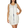 Ryujee Del sleeveless mini dress cream