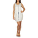 Ryujee Del sleeveless mini dress cream