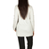 Ryujee Tyl long sleeve blouse black-off white