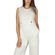 Ryujee Odile striped jumpsuit white