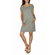 Soft Rebels Stella striped mini dress grey-ecru