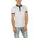 French Kick Peinture men's polo white