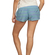 Women's striped shorts light blue