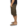 Dissident Keiser men's cargo shorts dark khaki