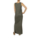 Minimum Felizia maxi dress castor green