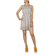 Migle + me Frappe sleeveless dress with cut-out back