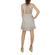 Migle + me Frappe sleeveless dress with cut-out back