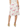 Migle + me Flamingos pleated skirt