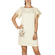 Migle + me Turtle ruffle sleeve dress ecru