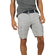 Men's striped cargo shorts grey