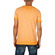 Men's longline t-shirt orange melange