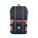 Herschel Supply Co. Little America backpack navy/strawberry ice rugby stripe