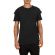Oyet men's longline T-shirt black
