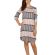 Soft Rebels Lilly striped dress white-navy-bordeaux