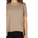 Women's asymmetrical top beige