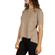 Women's asymmetrical top beige