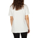 Women's turtleneck t-shirt white