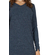 Soft Rebels Late dress blue melange