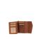 Hill Burry men's leather flap wallet brown