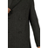 Nines Neston double breasted coat charcoal