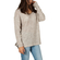 Baraaka Nuts longline jumper beige melange