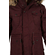 Men's hooded parka wine