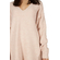 Free People Heart it laces longline sweater rose