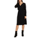 Soft Rebels Eris wrap dress black