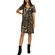 Soft Rebels Keith dress gold-black