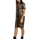 Soft Rebels Keith dress gold-black