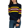 Daisy Street navy jumper with stripes