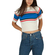 Daisy Street crop jumper white