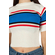 Daisy Street crop jumper white