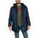 Kangol Bainton longline puffer jacket navy