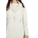 Baraaka Arachide longline knit tunic white