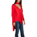 Free People Uptown turtleneck top red