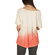 Free People Sun dial ombre tee coral