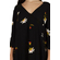 Free People Time on my side boho dress black floral