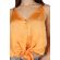 Free People two tie for you crop brami orange