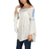 Free People Valley bell sleeve top ivory