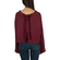 Free People Waking in Hueco long sleeved open back top raspberry